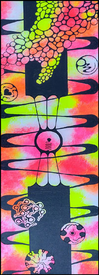 abstract acrylic art 1
